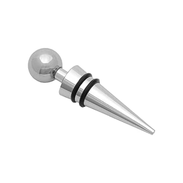Mimo Style Tampa Para Garrafa de Vinho - Produzido em Alumínio com Design Afunilado; Rolha Seladora a Vácuo Ideal P/Manter Qualidade do Vinho Após Abrir Garrafa; Reutilizável Profissional e Doméstico