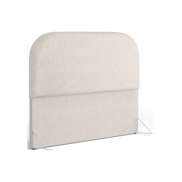 Cabeceira Cama Box Casal 140cm Orgânica Lanna W01 Linho Cru - Lyam Decor