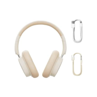 Fone de Ouvido Sem Fio Bluetooth Baseus Bowie D05-70 Horas (CREME)