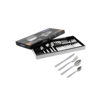 Faqueiro Tramontina Búzios cem Aço Inox com Detalhe 24 Peças