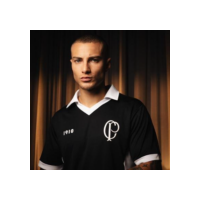 Camisa Corinthians Retrô CP 1910 Dry Preta Masculina - Preto