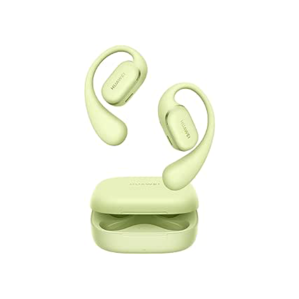 Fone de Ouvido Sem Fio, HUAWEI FreeArc, 140° Design Triangular para Ajuste Seguro, Som Impecável, Resistência à água IP57, Compatível com iOS, Android e Windows, Verde
