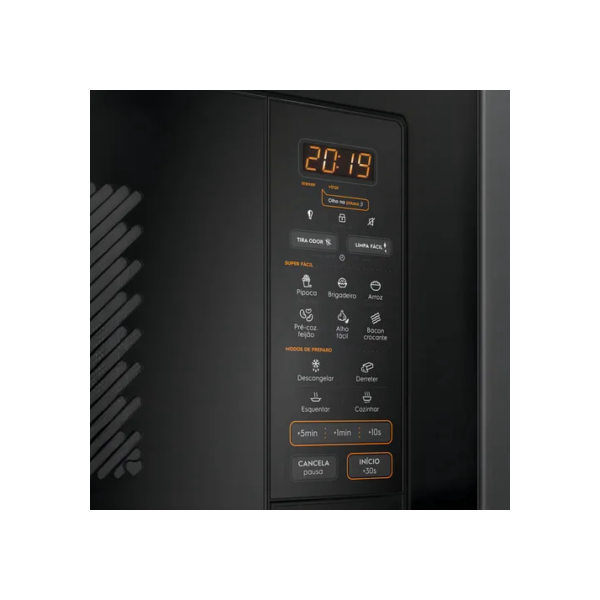 Micro-ondas De Embutir Mc2ep C/ Tira Odor Preto Continental 127V