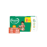 Personal Fralda Baby Total Protect Pants Média, 52 Unidades