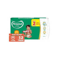 Personal Fralda Baby Total Protect Pants Média, 52 Unidades