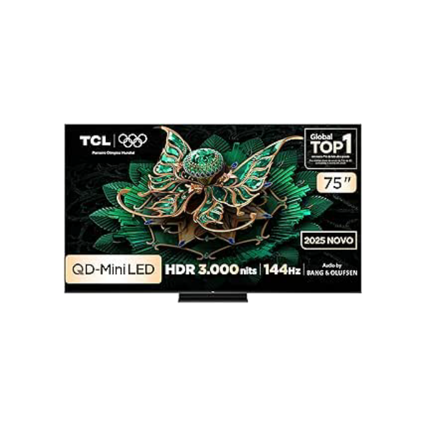 TCL PREMIUM 4K QD-Mini LED TV 75“ C7K GOOGLE TV DOLBY VISION IQ AUDIO BANG & OLUFSEN