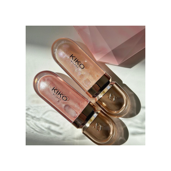 Kiko Lip Gloss 6.5ML3D Hydra Copo Antiaderente De Longa Duração/Óleo Labial Brilhante