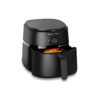 Fritadeira Airfryer Série 1000 XL, Philips Walita, 4,2 litros, Tecnologia RapidAir, Preta, 2 anos de garantia, 220v - NA120/09