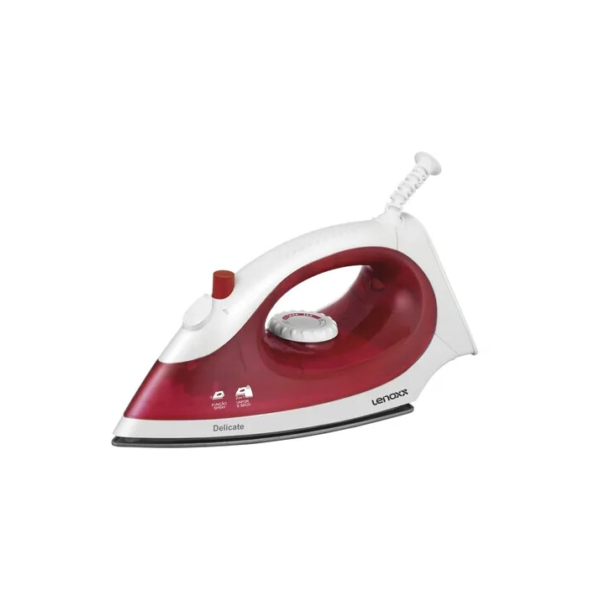 Ferro A Vapor Delicate Pff657 Branco E Vermelho Lenoxx