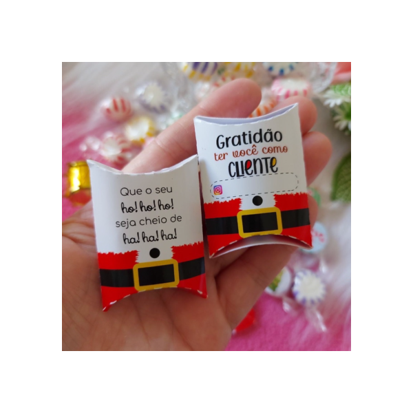 50 caixinha Natal para colocar balinha
