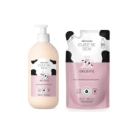 Combo Cuide-se Bem Deleite: Loção Corporal 400ml + Refil 350