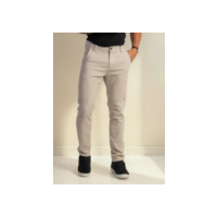 Calça Sarja Social Masculina Esporte Fino Com Elastano