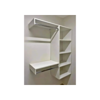 Closet Suspenso Moderno Arara Aberto Com Cabideiro - 67