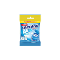 Goma de Mascar Mentos Pure Fresh Mint - sem Açúcar 56g Bag Refil