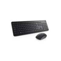 Dell - KM3322W, Teclado e Mouse sem fio, Preto