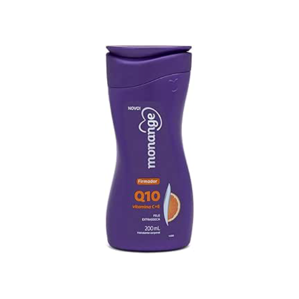 Monange Hidratante Firmador Q10 Vitamina C + E – Pele Extrasseca Com Ação Desodorante 200Ml