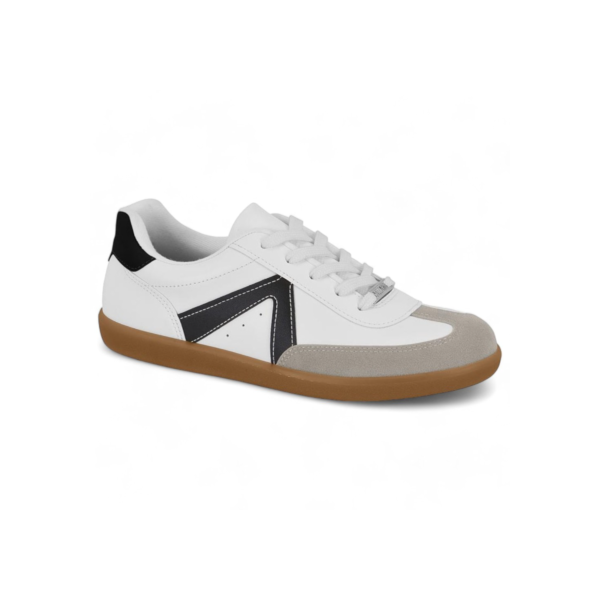 Tenis Vizzano Branco Feminino Casual Recortes Macio Original