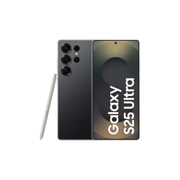 Celular Samsung Galaxy S25 Ultra 5G, 512GB, 12GB RAM, Câmera Quádrupla de 200+50+10+50, Tela Grande de 6.9", Titânio Preto