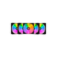 Kit Ventoinhas TGT Striker, Rainbow, 5x120mm, TGT-STK5-BLRBW