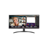 Monitor LG UltraWide™️ - Tela IPS de 29", 21:9, HDR10, sRGB 99%, 100Hz - 29WQ500