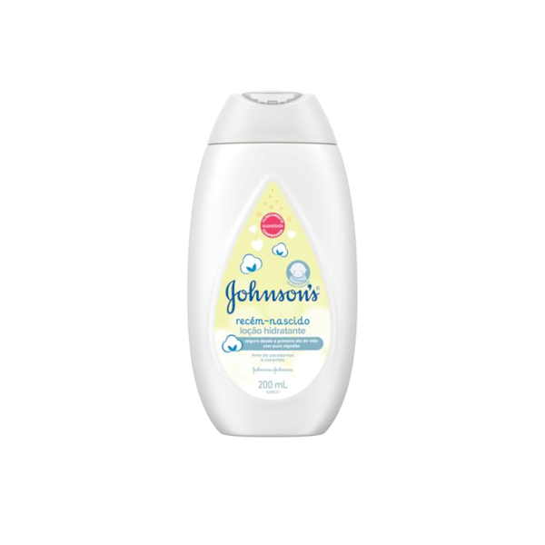 Johnson's Baby Loção Hidratante Para Uso Diário Recém Nascido,200ml