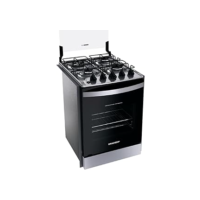 Fogão Brastemp 4 Bocas de embutir Inox com dupla chama e grades individuais - BYO4EBR Bivolt