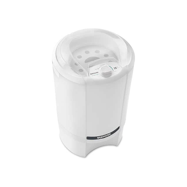 SUGGAR CENTRIFUGA DE ROUPAS GIROMAX 15KG BRANCA 220V CT1502BR