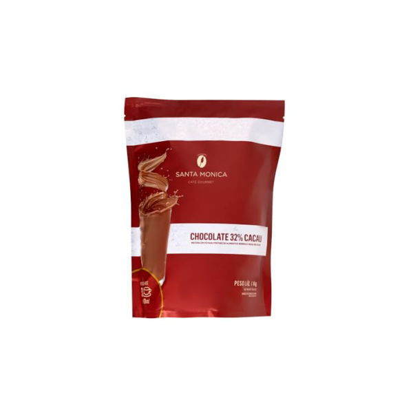 Chocolate em pó 32% Cacau Santa Mônica 1kg