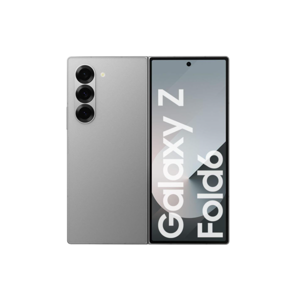 Celular Samsung Galaxy Z Fold6 5g, 512gb, 12gb Ram, Tela 7.6” + 6.3”, Câm. Traseira 50+12+10mp, Frontal 10+4mp Cinza