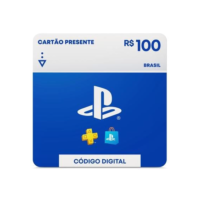 Gift Card PlayStation Store R$100 - Cartão Presente Digital [Exclusivo Brasil]