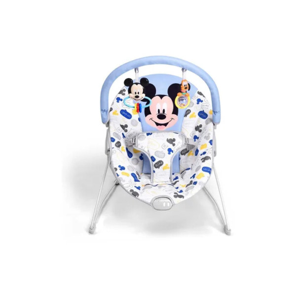 Cadeira De Descanso 0-11kg Mickey Softy Multikids Baby Bb440 Cor Azul