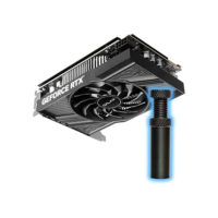 Suporte Apoio Nivelador Placa De Vídeo Gpu Vga Com Altura Ajustável Regulagem por rosca Anti-empenamento