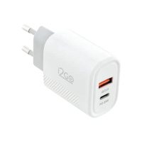 Carregador de Parede Ultra Rápido com 1 Saída USB-C Power Delivery 20W + 1 Saída USB-A 18W I2GO - i2GO PRO, Branco