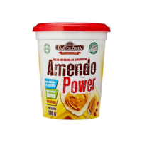 DaColônia Amendopower - Pasta De Amendoim Integral, Zero, 500G