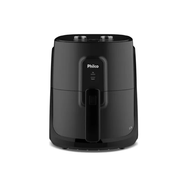 Air Fryer Philco 5,5l Cesto Quadrado 1500w Paf55a Cor Preto