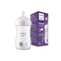 Mamadeira Pétala Avent 3.0 Decorada 260ml 1m+ Coala Philips Avent