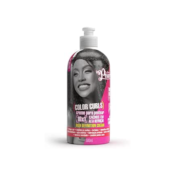 Creme para Pentear Soul Power Color Curls High Definition Cream - 500ml