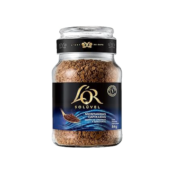 L'or, Café Solúvel Montanhas Capixabas Vidro 84g