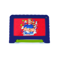 Tablet Infantil Luccas Neto com Controle Parental 4GB RAM + 64GB + Tela 7 pol + Case + Wi-fi + Android 13 + Quad Core Multi - NB423