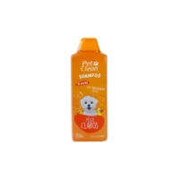 Shampoo e Condicionador Pet Clean Pelos Claros 2 em 1 - 700ml