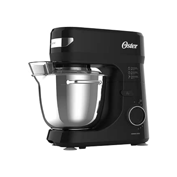 Oster Batedeira Planetária Oster Bowl Inox III, 12vel, 3 batedores, OBAT641, 220V