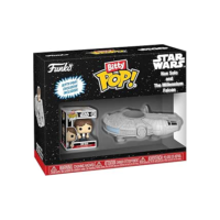 Funko Pop! Bitty Ride: Star Wars - Han Solo with Millenium Falcon