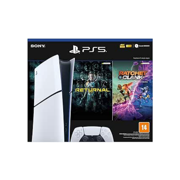 PlayStation®5 Slim Edição Digital com 2 Jogos