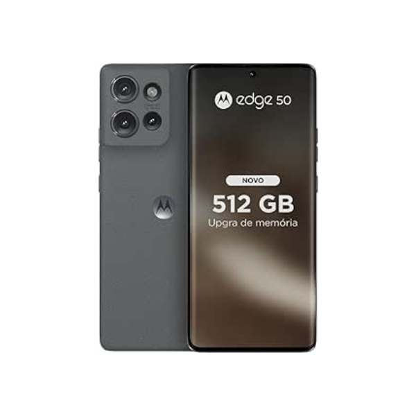 Smartphone Motorola Edge 50 5G - 512GB 24GB (12GB RAM+12GB Ram Boost) 50MP Sony Camera Moto AI Ultrarresistencia militar - Grey