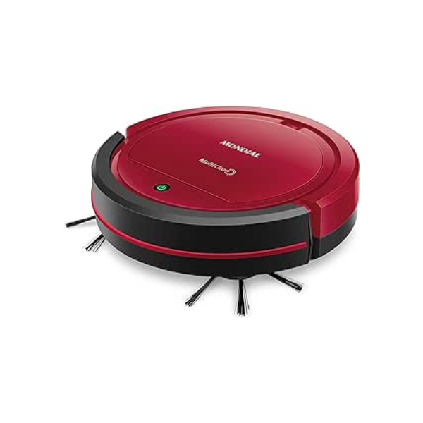 Robô Aspirador de Pó MultiClean, Mondial, Vermelho/Preto, 30W, Bivolt - RB-09