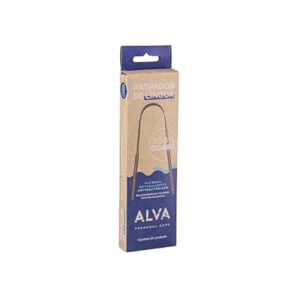 Alva Personal Care Alva Raspador De Língua De Cobre
