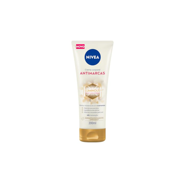 NIVEA LUMINOUS 630® Creme Corporal Antimarcas 200ml