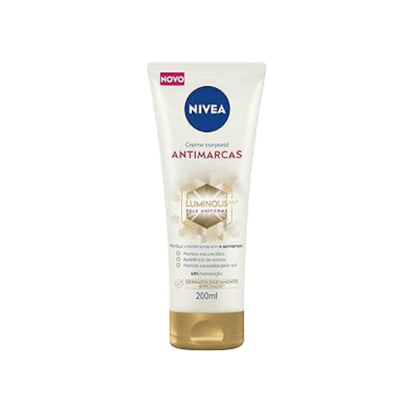 NIVEA LUMINOUS 630® Creme Corporal Antimarcas 200ml
