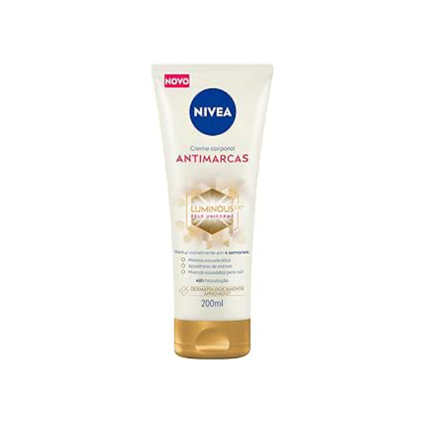 NIVEA LUMINOUS 630® Creme Corporal Antimarcas 200ml