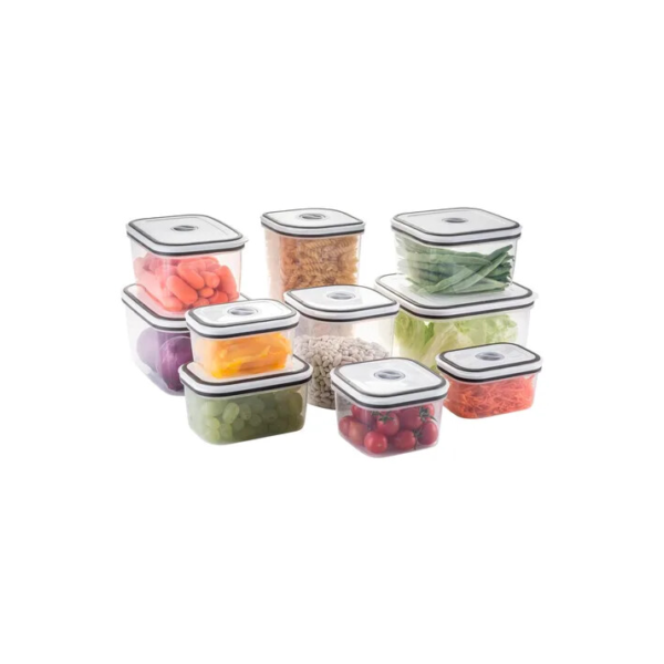 Conjunto 10 Potes Herméticos Com Tampa Easy-open Electrolux